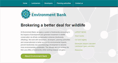 Desktop Screenshot of environmentbank.com
