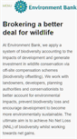 Mobile Screenshot of environmentbank.com